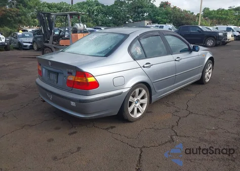 2003 BMW 325 I z USA, uszkodzony, nr VIN WBAEV33403KR25505